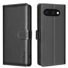 For Google Pixel 9A Litchi Texture RFID Anti-theft Leather Phone Case(Black) - 1