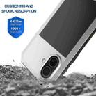 For iPhone 16 Plus RedPepper Triple-proof Metal Phone Case(Silver) - 3