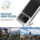 For iPhone 17 Pro RedPepper Triple-proof Metal Phone Case(Silver) - 3