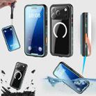For iPhone 17 Pro Max RedPepper Transparent Dot IP68 Waterproof Triple-proof MagSafe Phone Case(Black Blue) - 3
