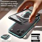For iPhone 17 Pro Max RedPepper Transparent Dot IP68 Waterproof Triple-proof MagSafe Phone Case(Black Blue) - 6