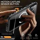 For iPhone 17 Pro Max RedPepper Transparent Dot IP68 Waterproof Triple-proof MagSafe Phone Case(Black Dark Grey) - 4