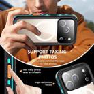 For iPhone 17 Pro RedPepper Transparent Dot IP68 Waterproof Triple-proof MagSafe Phone Case(Black Blue) - 4