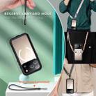 For iPhone 17 Pro RedPepper Transparent Dot IP68 Waterproof Triple-proof MagSafe Phone Case(Black Dark Grey) - 3
