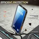 For iPhone 17 Air RedPepper Transparent Dot IP68 Waterproof Triple-proof MagSafe Phone Case(Black Dark Grey) - 3