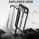 For iPhone 17 Air RedPepper Transparent Dot IP68 Waterproof Triple-proof MagSafe Phone Case(Black Dark Grey) - 10