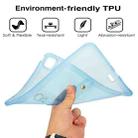 For iPad mini 6 / mini 2024 Wristband Holder PC Hybrid TPU Soft Tablet Case(Blue) - 3