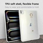 For iPad mini 5 / 4 Wristband Holder PC Hybrid TPU Soft Tablet Case(Transparent) - 2