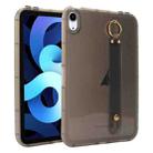 For iPad Air 5 / Air 4 / Pro 11 2018 Wristband Holder PC Hybrid TPU Soft Tablet Case(Black) - 1