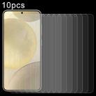 For Samsung Galaxy S24+ 5G 10pcs 0.26mm 9H 2.5D Tempered Glass Film - 1