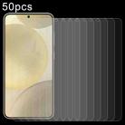 For Samsung Galaxy S24+ 5G 50pcs 0.26mm 9H 2.5D Tempered Glass Film - 1