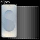 For Samsung Galaxy S25 Edge 5G 50pcs 0.26mm 9H 2.5D Tempered Glass Film - 1