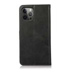 For iPhone 14 Pro Calf Texture 2 in 1 Detachable Magnetic Back Cover Leather Case(Black) - 3