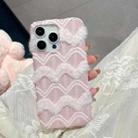 For iPhone 13 M-texture Plush TPU Phone Case(Pink) - 2