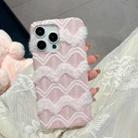 For iPhone 16 M-texture Plush TPU Phone Case(Pink) - 2