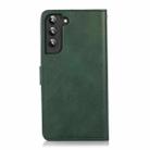 For Samsung Galaxy S23 5G Calf Texture 2 in 1 Detachable Magnetic Back Cover Leather Case(Green) - 3