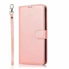 For Samsung Galaxy S23+ 5G Calf Texture 2 in 1 Detachable Magnetic Back Cover Leather Case(Rose Gold) - 2