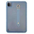 For Xiaomi Pad 5 / Pad 5 Pro Wristband Holder PC Hybrid TPU Soft Tablet Case(Blue) - 1