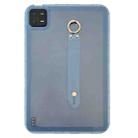 For Xiaomi Pad 6 / Pad 6 Pro Wristband Holder PC Hybrid TPU Soft Tablet Case(Blue) - 1