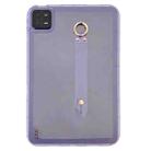 For Xiaomi Pad 6 / Pad 6 Pro Wristband Holder PC Hybrid TPU Soft Tablet Case(Purple) - 1