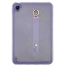 For Xiaomi Redmi Pad SE Wristband Holder PC Hybrid TPU Soft Tablet Case(Purple) - 1