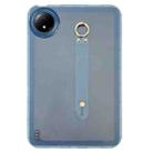 For Xiaomi Redmi Pad SE 8.7 Wristband Holder PC Hybrid TPU Soft Tablet Case(Blue) - 1
