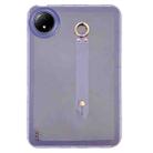 For Xiaomi Redmi Pad SE 8.7 Wristband Holder PC Hybrid TPU Soft Tablet Case(Purple) - 1