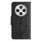 For Redmi Note 14 Pro+ 5G Butterfly Embossed Flip Leather Phone Case(Black) - 3