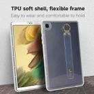 For Samsung Galaxy Tab A 8.0 2019 T290 Wristband Holder PC Hybrid TPU Soft Tablet Case(Transparent) - 2