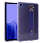 For Samsung Galaxy Tab A7 10.4 2020 T500 Wristband Holder PC Hybrid TPU Soft Tablet Case(Purple) - 1
