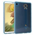 For Samsung Galaxy Tab A7 Lite Wristband Holder PC Hybrid TPU Soft Tablet Case(Transparent) - 1