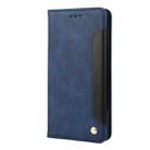 For Redmi 14C Skin Feel Splicing Leather Phone Case(Blue) - 2