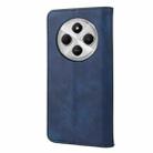 For Redmi Note 14 Pro+ 5G Skin Feel Splicing Leather Phone Case(Blue) - 3