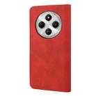 For Redmi Note 14 Pro+ 5G Skin Feel Splicing Leather Phone Case(Red) - 3