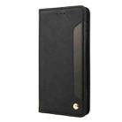For Redmi Note 14 Pro+ 5G Skin Feel Splicing Leather Phone Case(Black) - 2