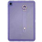 For Honor Pad X8 10.1 inch Wristband Holder PC Hybrid TPU Soft Tablet Case(Purple) - 1