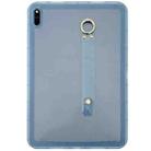 For Honor Pad V6 / V7 10.4 inch Wristband Holder PC Hybrid TPU Soft Tablet Case(Blue) - 1