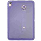 For Huawei MatePad 10.8 / M6 10.8 Wristband Holder PC Hybrid TPU Soft Tablet Case(Purple) - 1