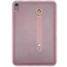 For Huawei MatePad 11.5 Wristband Holder PC Hybrid TPU Soft Tablet Case(Pink) - 1