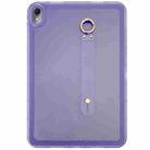 For Huawei MatePad Air 11.5 2023 Wristband Holder PC Hybrid TPU Soft Tablet Case(Purple) - 1