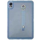 For Huawei MatePad Air 2024 Wristband Holder PC Hybrid TPU Soft Tablet Case(Blue) - 1