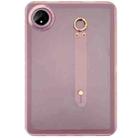 For Huawei MatePad Pro 11 2022 Wristband Holder PC Hybrid TPU Soft Tablet Case(Pink) - 1