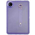For Huawei MatePad Pro 11 2022 Wristband Holder PC Hybrid TPU Soft Tablet Case(Purple) - 1