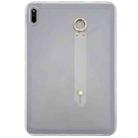 For Huawei MatePad SE 10.4 2022 Wristband Holder PC Hybrid TPU Soft Tablet Case(Transparent) - 1