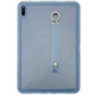 For Huawei MatePad SE 10.4 2022 Wristband Holder PC Hybrid TPU Soft Tablet Case(Blue) - 1