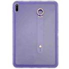 For Huawei MatePad SE 10.4 2022 Wristband Holder PC Hybrid TPU Soft Tablet Case(Purple) - 1