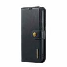 For Samsung Galaxy A16 5G DG.MING Crazy Horse Texture Detachable Magnetic Leather Case(Black) - 2