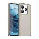 For Redmi Note 14 5G Candy Series TPU Phone Case(Transparent Grey) - 1