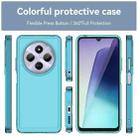 For Redmi 14R 5G Candy Series TPU Phone Case(Transparent Blue) - 2