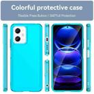 For Redmi Note 12 4G Global Candy Series TPU Phone Case(Transparent Blue) - 2